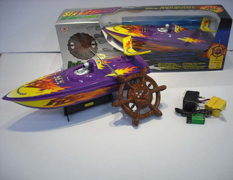 四通遥控赛艇包电 858